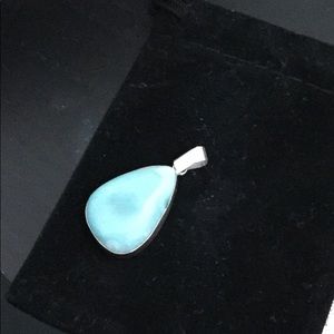 Larimar pendant